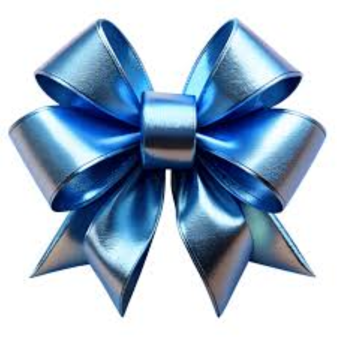 GERMAR RIBBON BLUE METALIC